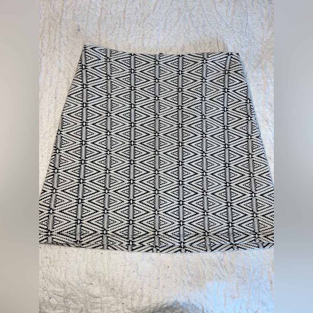 Topshop Wooven Mini Skirt